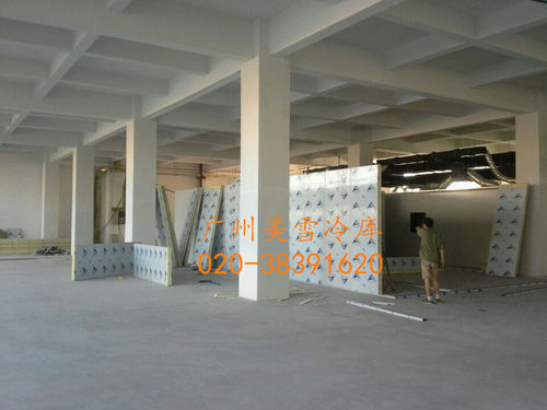 车间冷库--南沙21客冷藏冷冻库-工程施工,