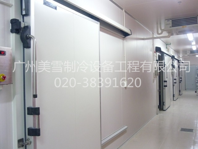 电动平移冷库门