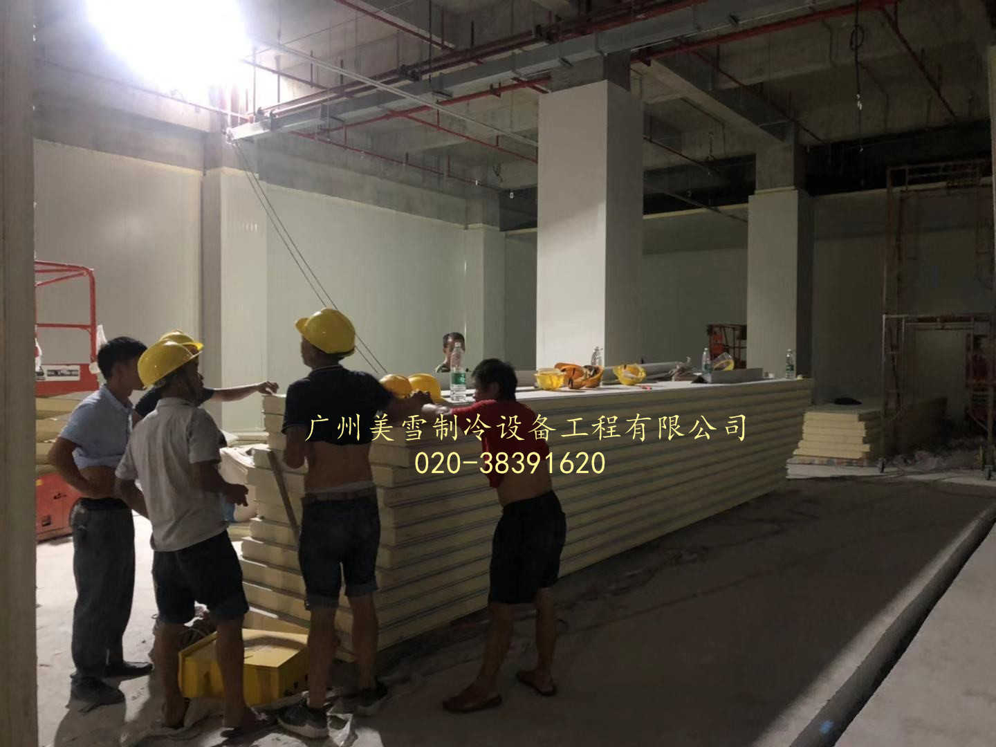 药业冷库--科学城瑞贝斯--2300方冷库完工