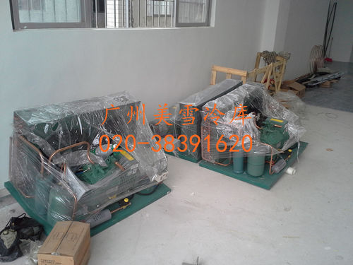果蔬冷库--白云103平方冷藏库-施工特写,
