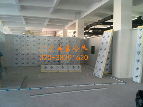 车间冷库--南沙21客冷藏冷冻库-工程施工,