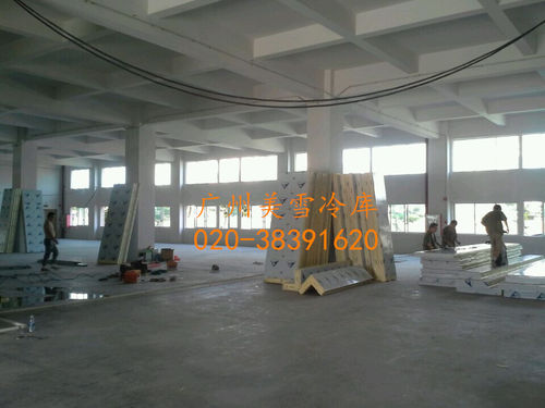 车间冷库--南沙21客冷藏冷冻库-工程施工,